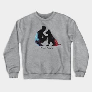 Best  Buds - Pitbull Crewneck Sweatshirt